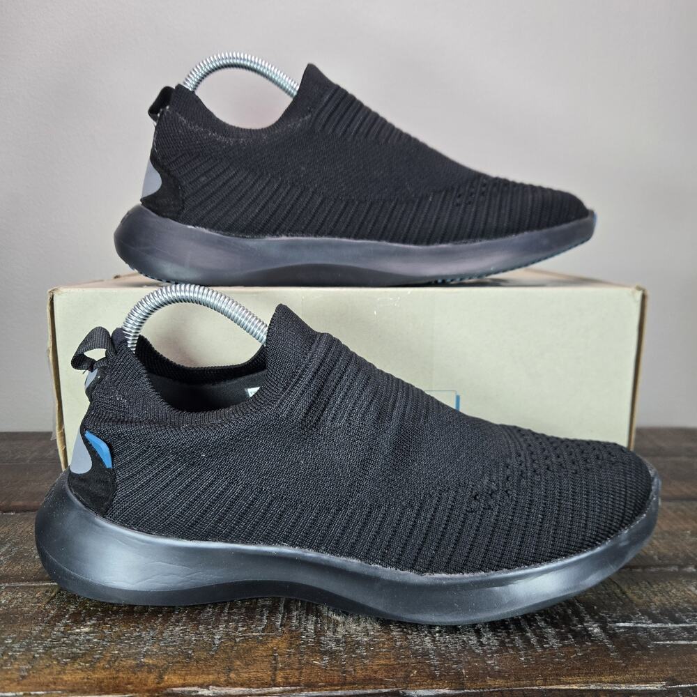 Vessi Everyday Move Slip On Mens Size 8 Waterproof Shoes Sneakers Onyx Black